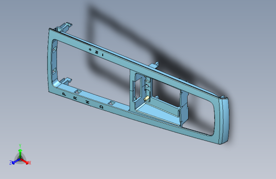 众泰 SR9 -换挡盖板总成 (DCT)