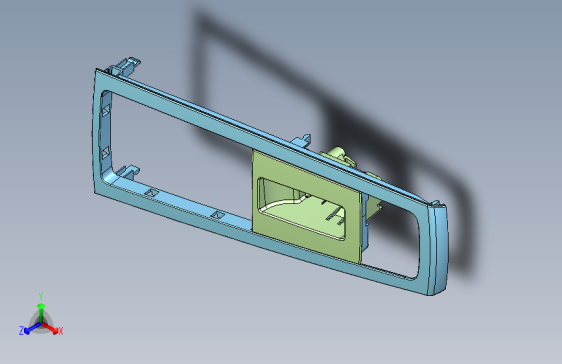 众泰 SR9 -换挡盖板总成(MT)