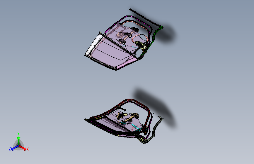 众泰 SR9 -后门车身附件装置