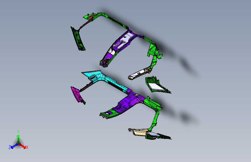 众泰 SR9 -立柱装置