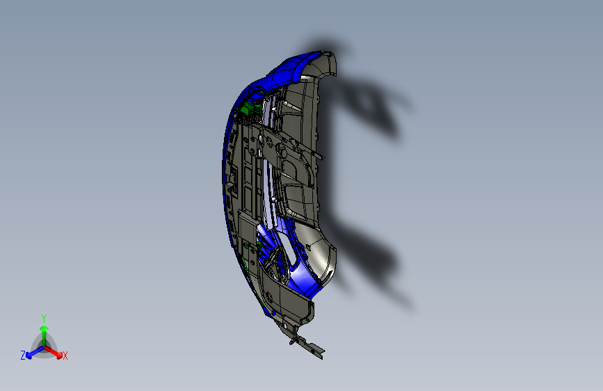 众泰 SR9 -前保险杠总成装置