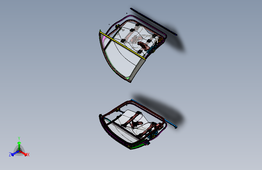 众泰 SR9 -前门车身附件装置