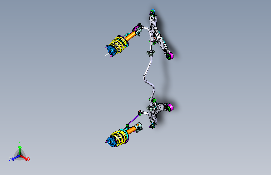 众泰 SR9 -前悬架装置