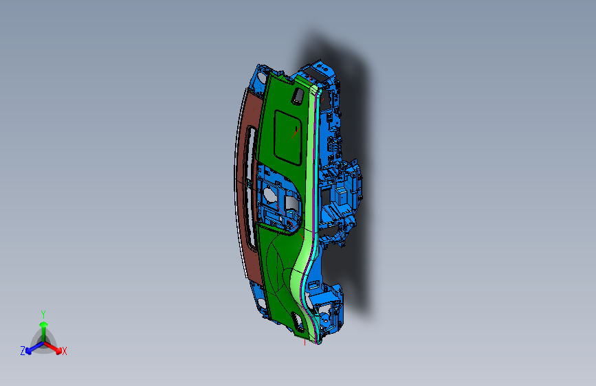 众泰 SR9 -仪表板本体总成（顶配）