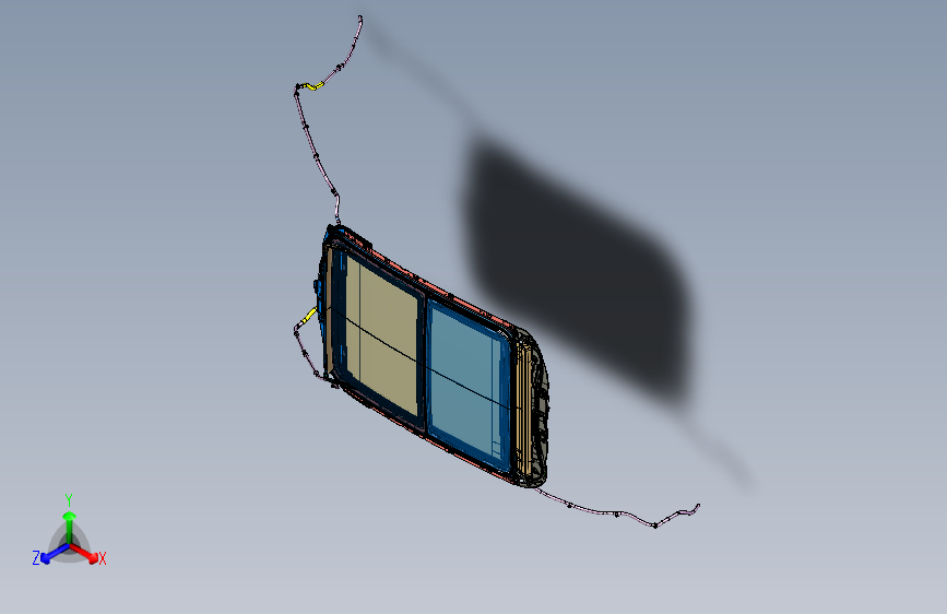众泰 SR9 -全景天窗装置