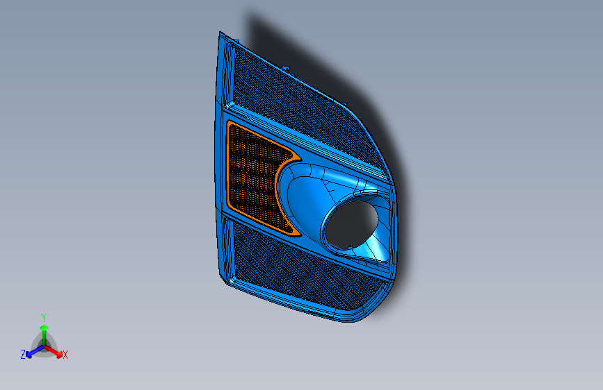 众泰 SR9 -仪表板上饰板总成（高配）