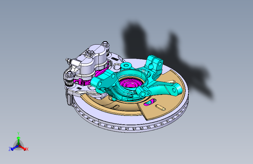 众泰 SR9 -制动执行系统装置（EPB）