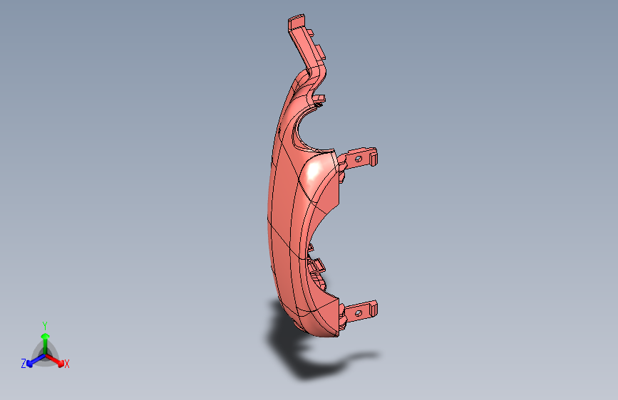 众泰 SR9 -转向管柱上罩