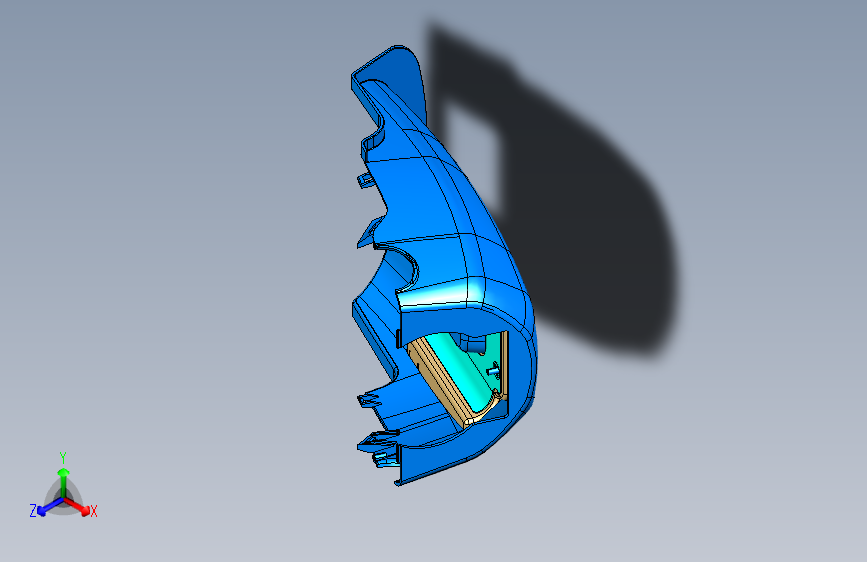 众泰 SR9 -转向管柱下罩总成