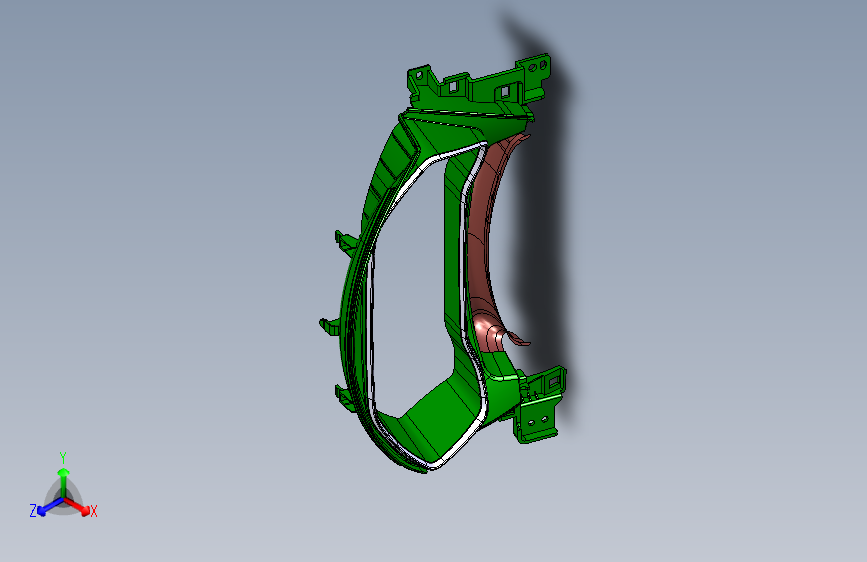众泰 SR9 -组合仪表罩总成（高配）