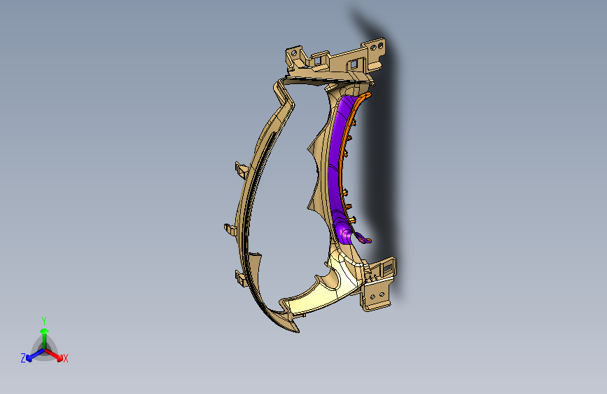 众泰 SR9 -组合仪表罩总成