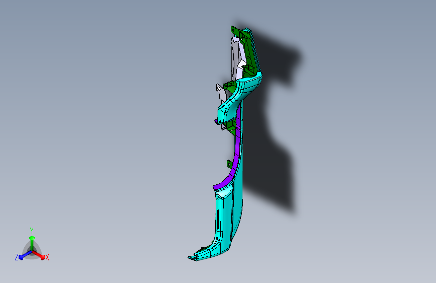 众泰 SR9 -左下护板总成