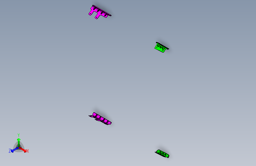 众泰 大迈X7 -侧气帘导向支架装置