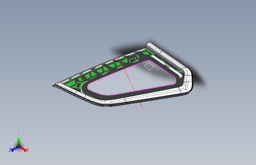 众泰 大迈X7 -角窗装置