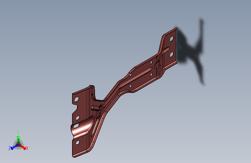 众泰 大迈X7 -水箱横梁立柱总成装置