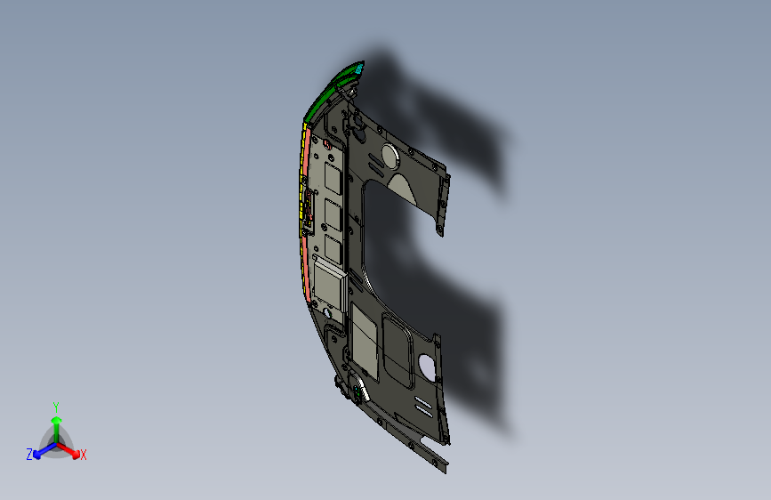 众泰 大迈X7 -散热器格栅总成装置