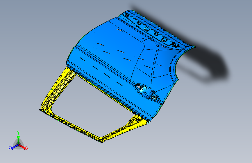众泰 大迈X7 -右后门总成
