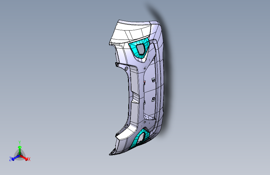 众泰-（EV）E01-2804001001-E01(后保险杠总成装置)