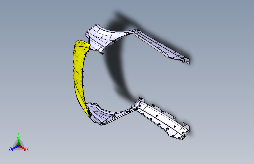 众泰-（EV）E01-5500001001-E01(车身外饰装饰件总成装置)