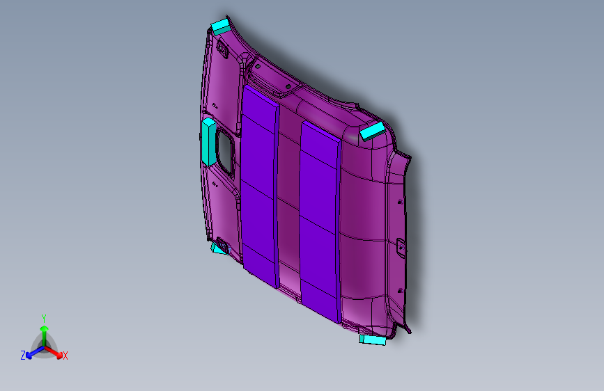众泰-（EV）E01-5702001001-E01(顶棚装置)