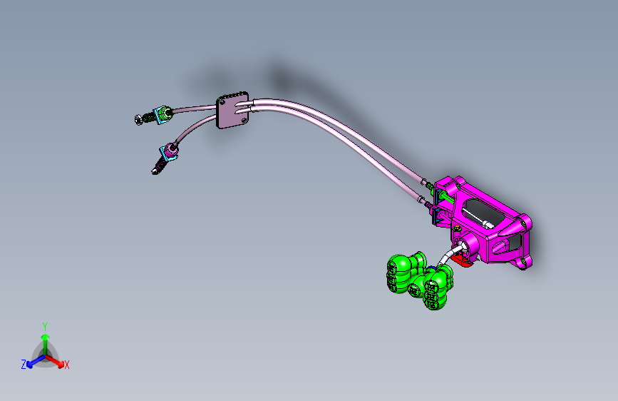 众泰-（EV）云100 -变速器换挡操纵装置