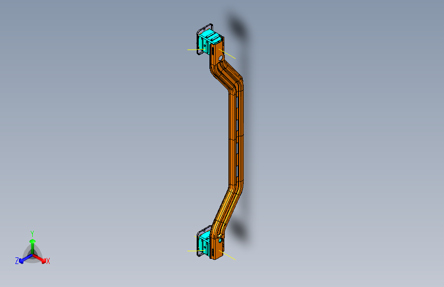 众泰-（EV）云100 -后防撞梁总成