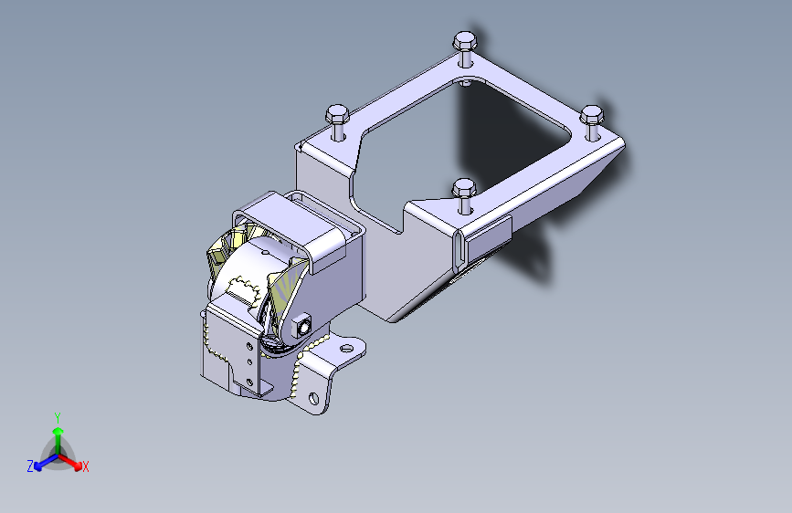 众泰-（EV）云100 -驱动电机左支架