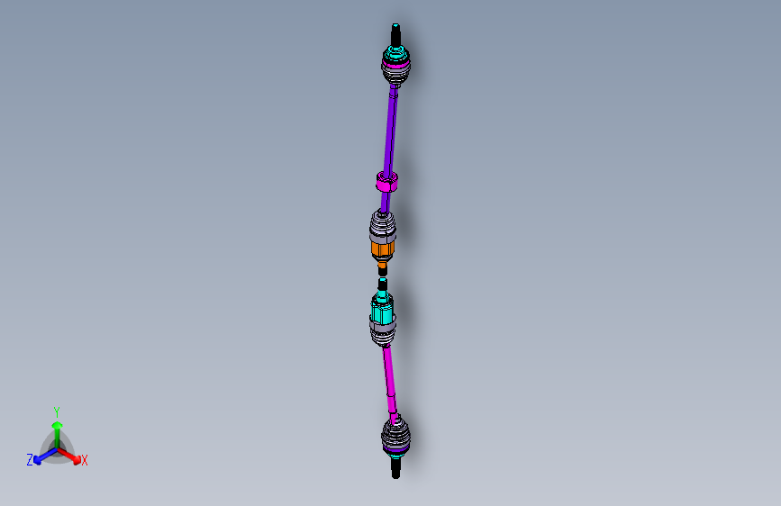 众泰-（EV）云100 -驱动总成（带齿圈）