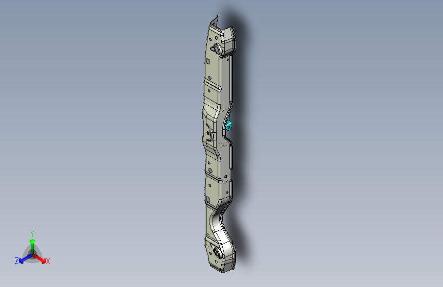 众泰-（EV）云100 -水箱上横梁总成