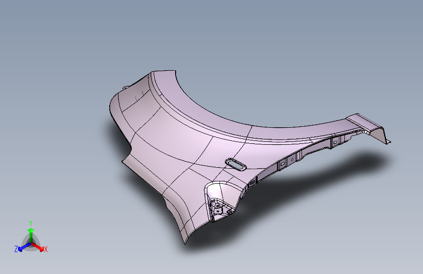 众泰-（EV）云100 -右前翼子板
