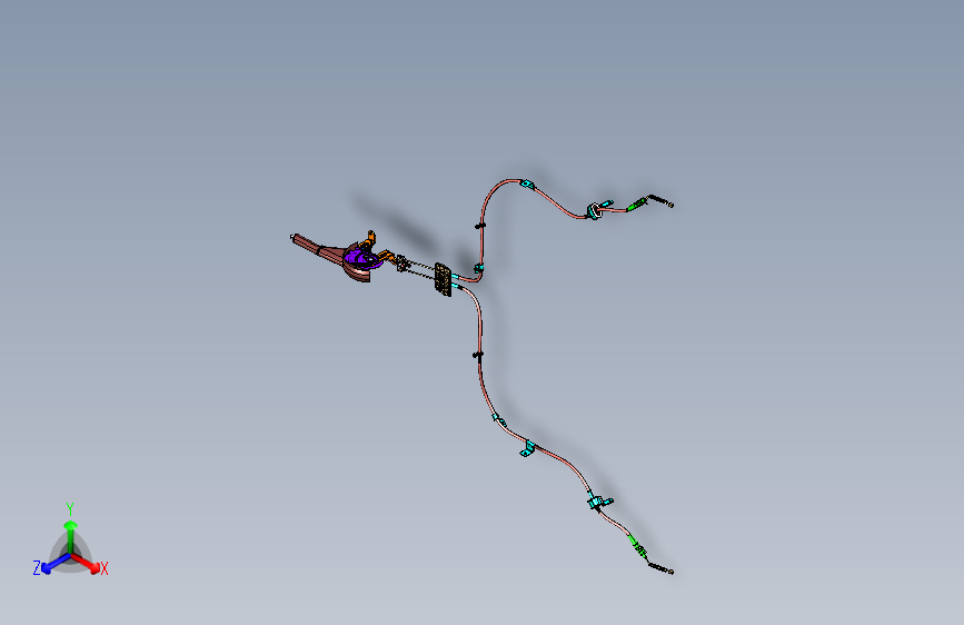 众泰-（EV）云100 -驻车操纵机构总成