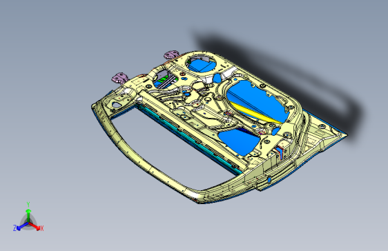 众泰-（EV）云100 -左前门总成