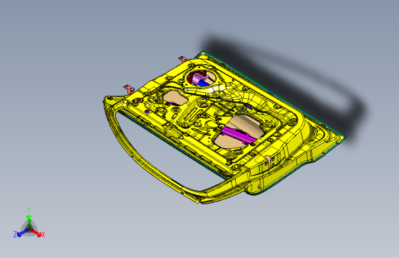 众泰-SR9-6100010 左前门总成