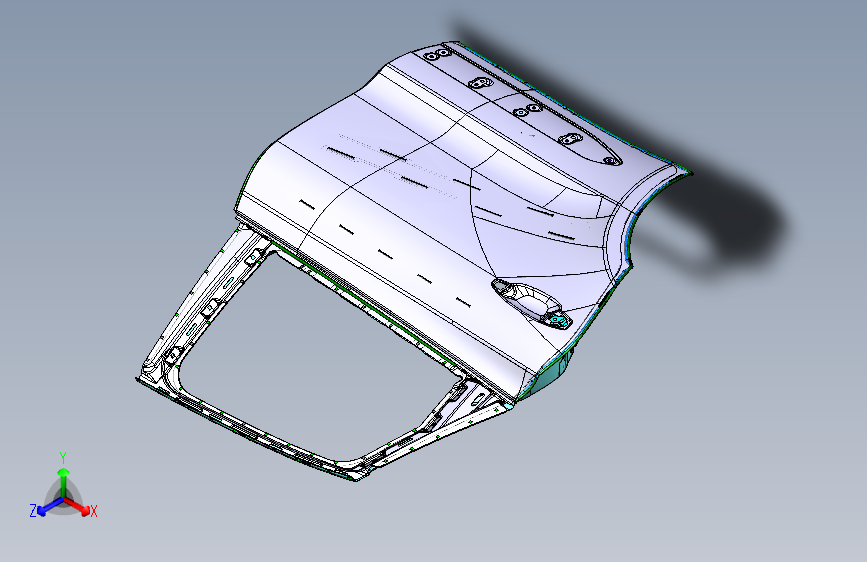 众泰-SR9-6200010 右后门总成