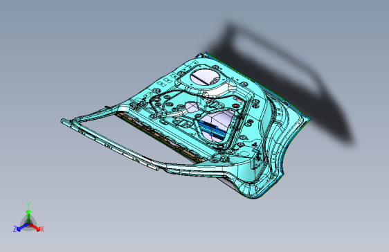 众泰-SR9-6200010 左后门总成