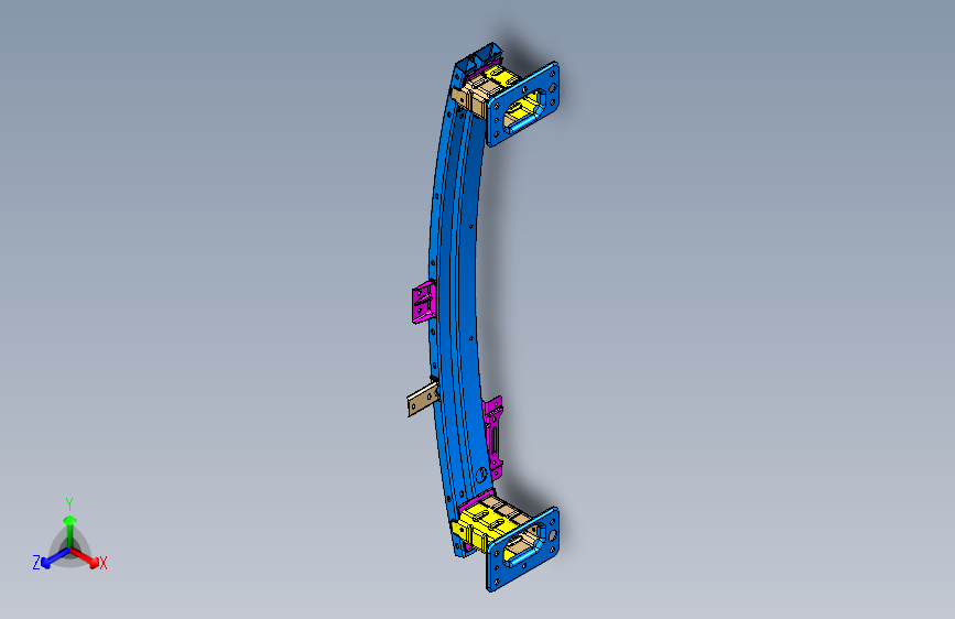 众泰-君马S70 -前防撞梁总成