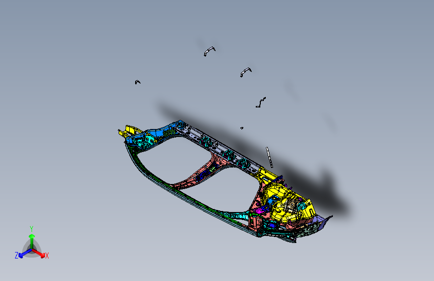 众泰-君马S70 -侧围总成-左