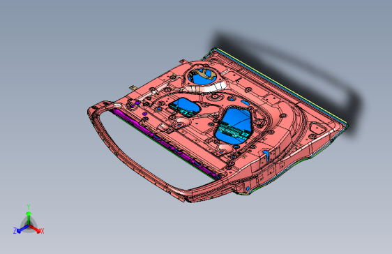 众泰-君马S70 -左前门总成