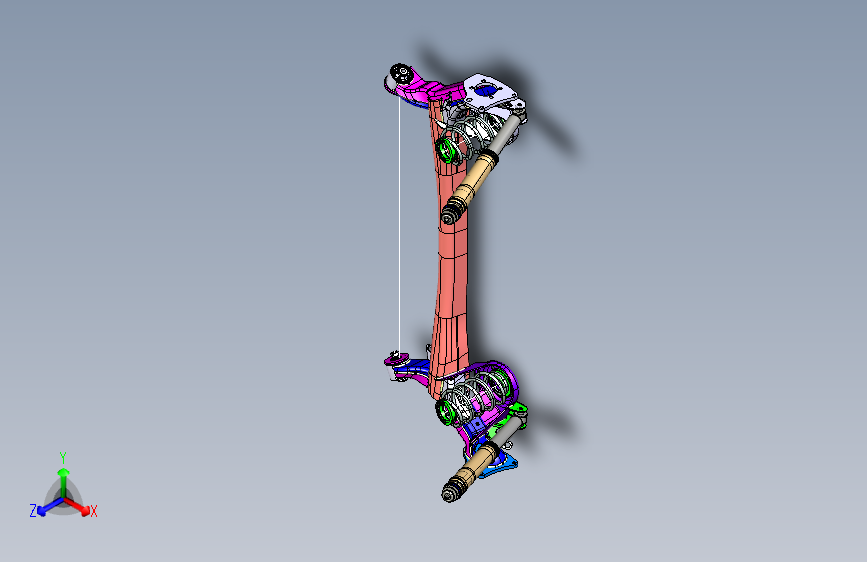 众泰-君马S70-2911001 后悬架装置