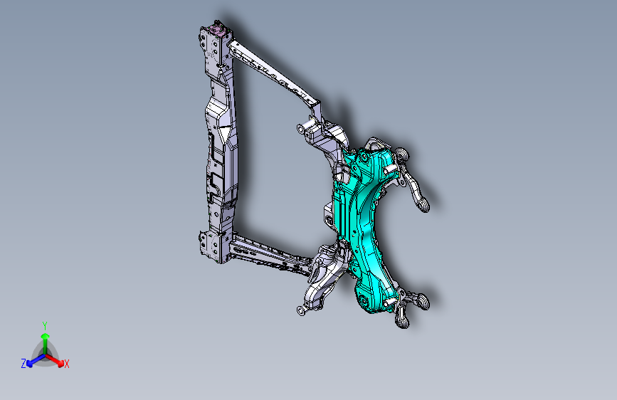 众泰-君马S70-2810001 副车架装置