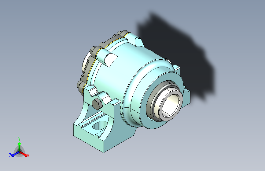 农用耙轴轴承箱