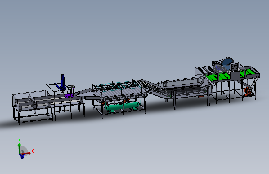 1叶菜洁净一体化包装机