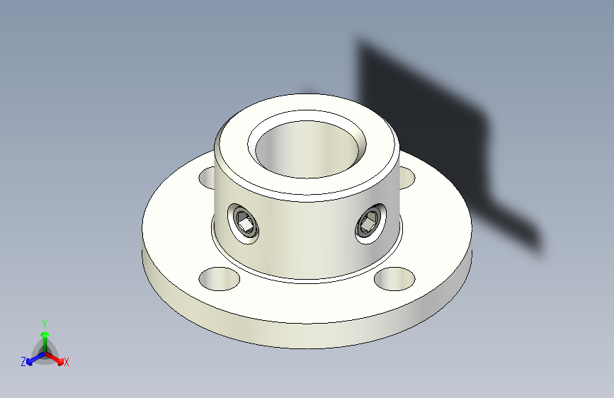 10mm刚性法兰联轴器