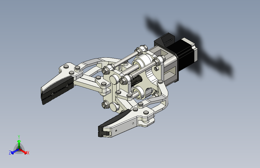 机械臂夹持器结构