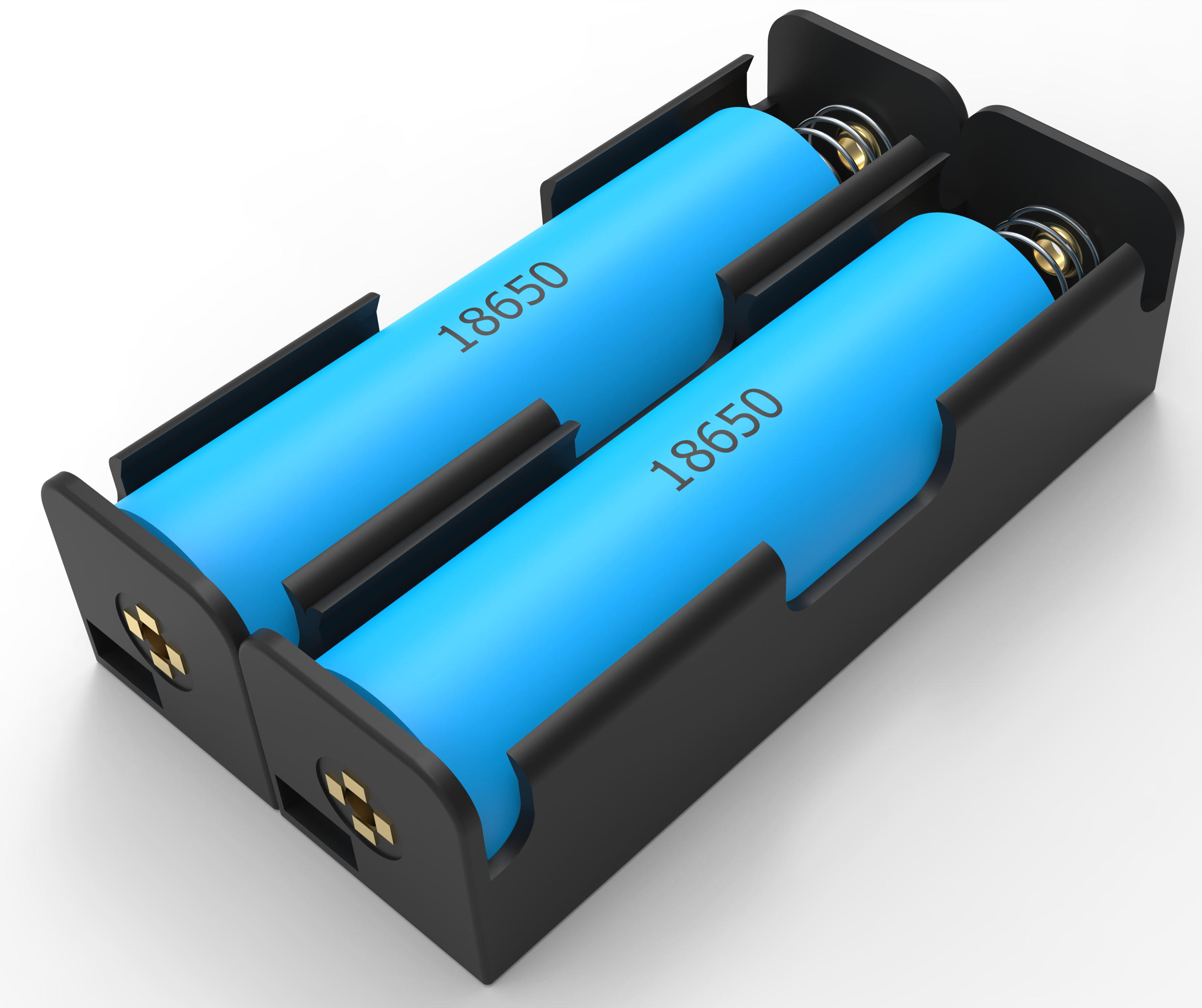 1-4节18650并联电池