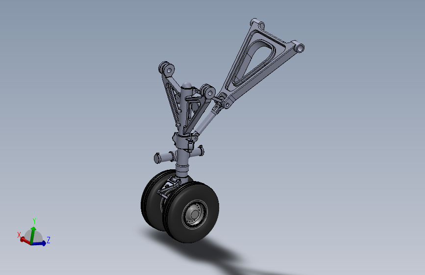 A320前起落架模型