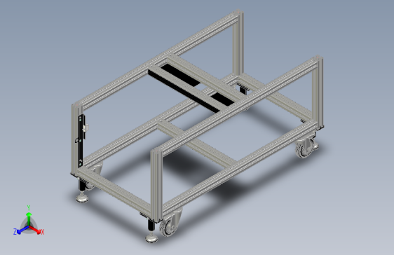 铝型材模块化装配推车