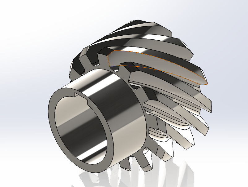 输入轴与输出轴共线的三级斜齿轮减速箱