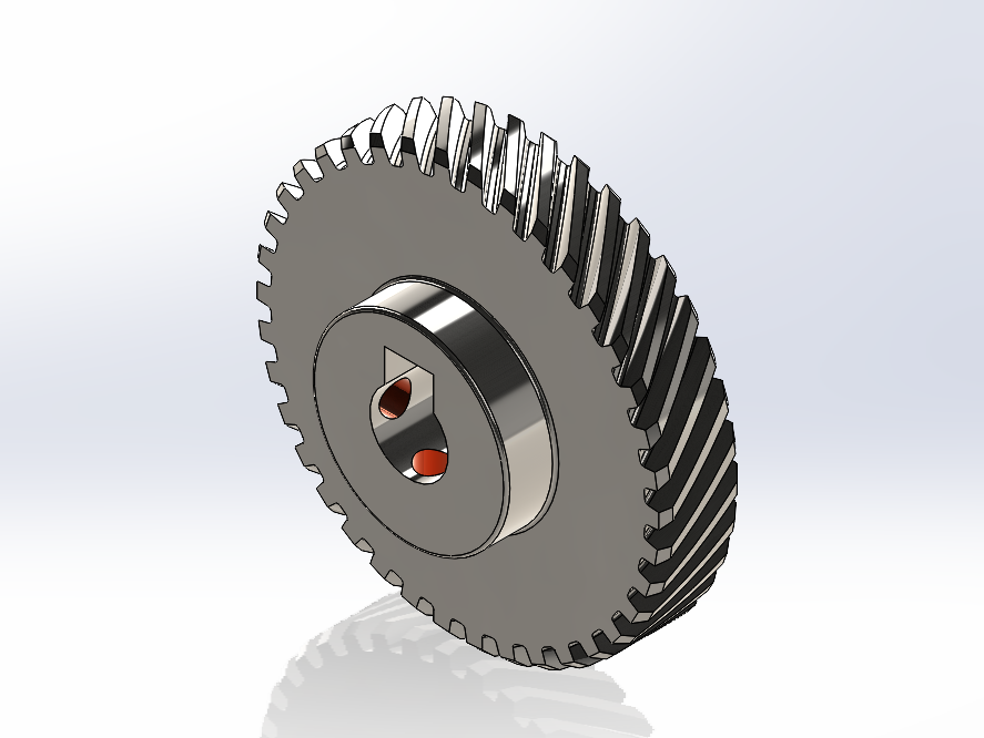 输入轴与输出轴共线的三级斜齿轮减速箱