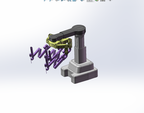 第四代达芬奇手术机器人三维